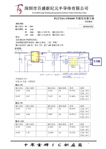 高通QC2.0快充車充方案，支持三星蘋果識彆