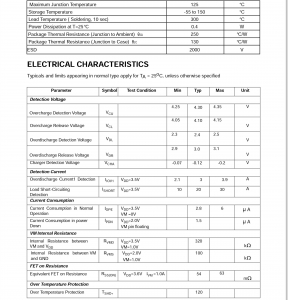 鋰電池保護電路PL5353A，外圍超簡