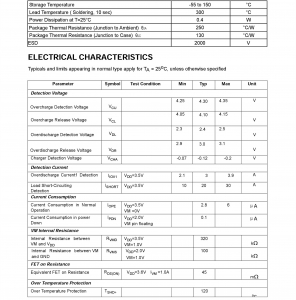 PL5358A單芯片鋰電池保護IC，外圍僅一箇電容