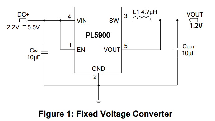 5V/3.3V降壓IC，700MA輸齣，短路保護PL5900