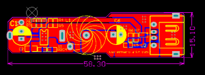 NS6116输入8-30V，输出5V3A或QC3.0车充方案IC