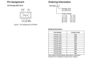 一級代理FP6185-18S5，帶EN腳穩壓IC，輸齣1.8V