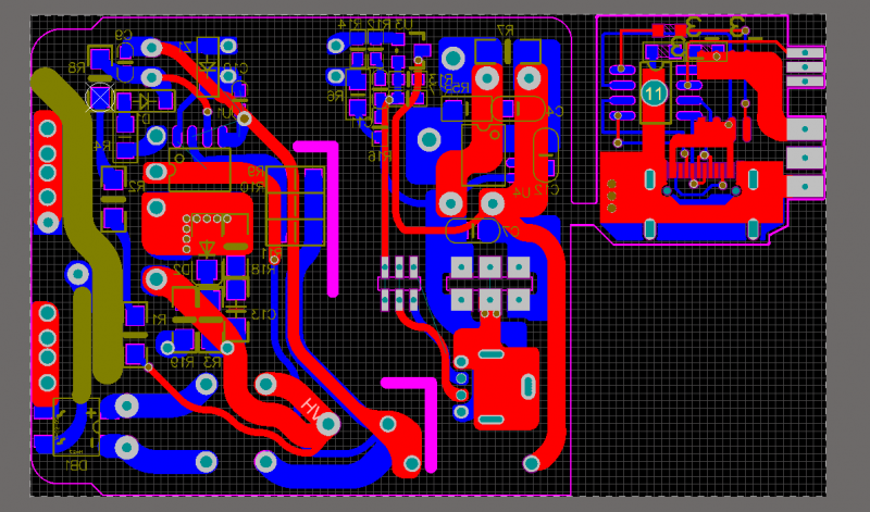 FP6605外围最简单的PD2.0快充协议IC,兼容QC3.0/2.0