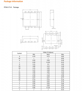 TDM3478高VGS电压版MOS，低内阻