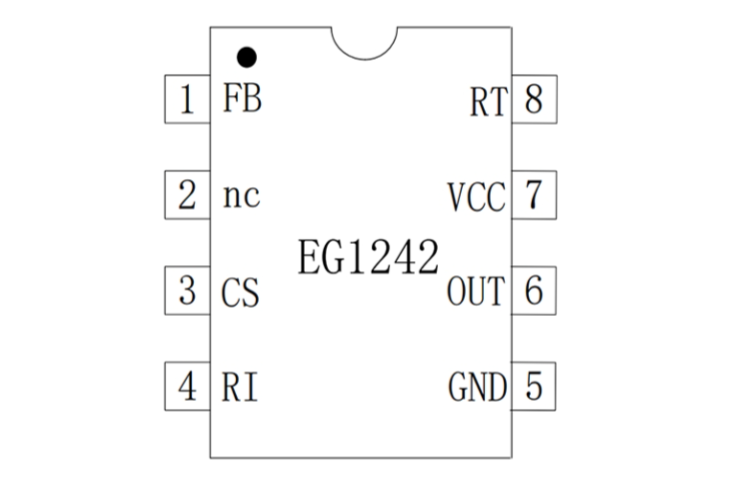 EG1242:高性價比中小功率反激電源PWM控製器 EG1242:高性價比中小功率反激電源PWM控製器