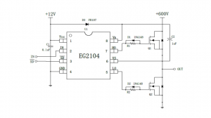 EG2104：高性價比帶SD卡功能的MOS/IGBT柵極驅動芯片，專爲無刷電機與DC-DC電源優化
