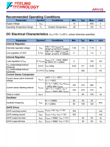 FP7172 通用高亮度LED驅動程序IC