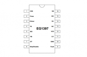 EG1397高性能諧振控製器：簡化半橋拓撲設計，實現穩定可靠電源控製