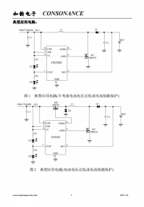 CN3302：PFM升压型双节锂电池充电控制IC，恒流准恒压模式，简洁高效