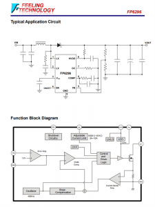 FP6296 10A电流模式非同步PWM提升转换器芯片