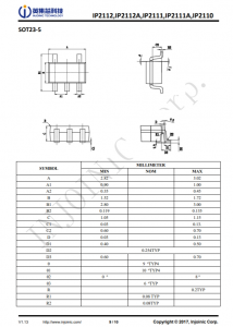 IP2112  单/双路 USB 端口充电协议 IC