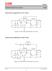 XL1509-3.3E1  2A 150KHz 40V 降壓 DC-DC 轉換器