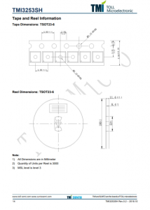 TMI3253SH  1MHz 18V 3.0A同步COT降压型转换器