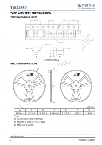 TMI2286D  宽输入范围降压同步 DC/DC转换器，带有外部PMOS驱动器