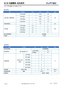 B2405S-1WR3  輸入電壓21.6V~26.4V 輸齣電壓5V輸齣功率1W200mA 
