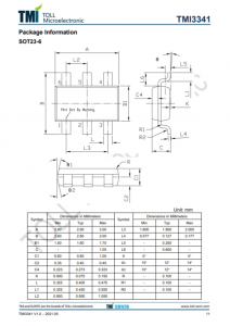 TMI3341  1.5MHz、30V、1.2A同步降压型转换器