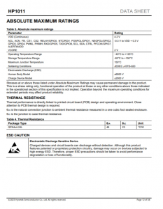 HP1011  数字双相交错式PFC 带I2C和UART接口的控制器