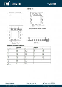 TMI7004  4 通道 5.5V 2A DC/DC 阶梯-D