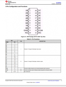 ULN2803CDWR  