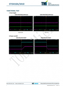 STI3410  1.0MHz, 1.2A/1.5A Synchronous Step-Down  Converter