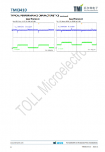 TMI3410  5.5V、1MHz、2A同步降压型转换器 