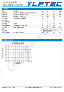 WRA2405S-3WR2  輸入電壓18V~36V 輸齣電壓±5V輸齣功率3W±300mA 