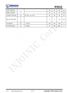 IP2312 单节锂电池同步开关降压充电 IC