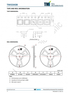 TMI3343B  30V、3A同步降压型DC/DC转换器 具有可调开关频l率