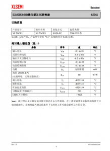 XL7045E1  0.3A 100KHz 80V降壓型DC-DC轉換器